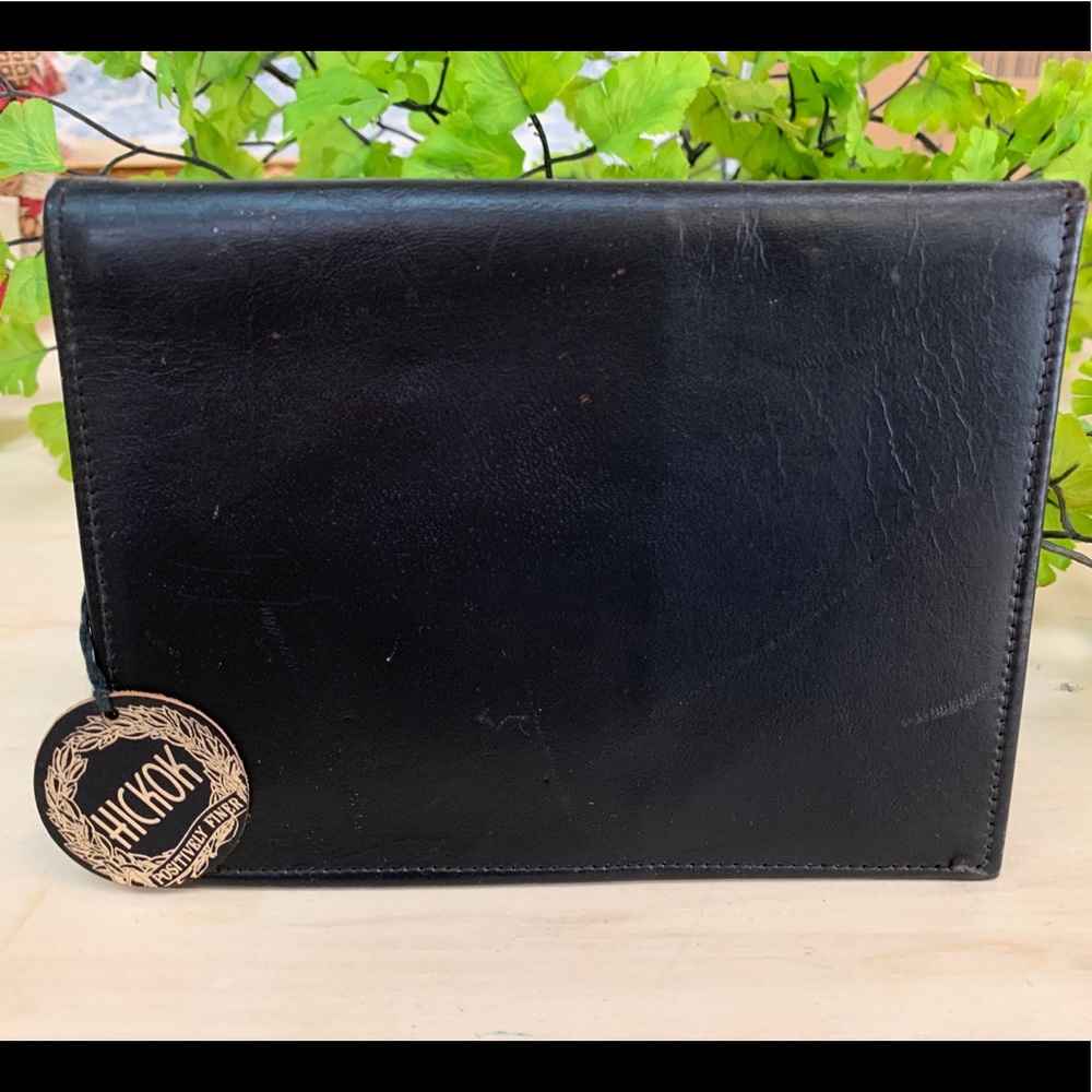 Vintage Hickok Mirano Leather Card Case NWT